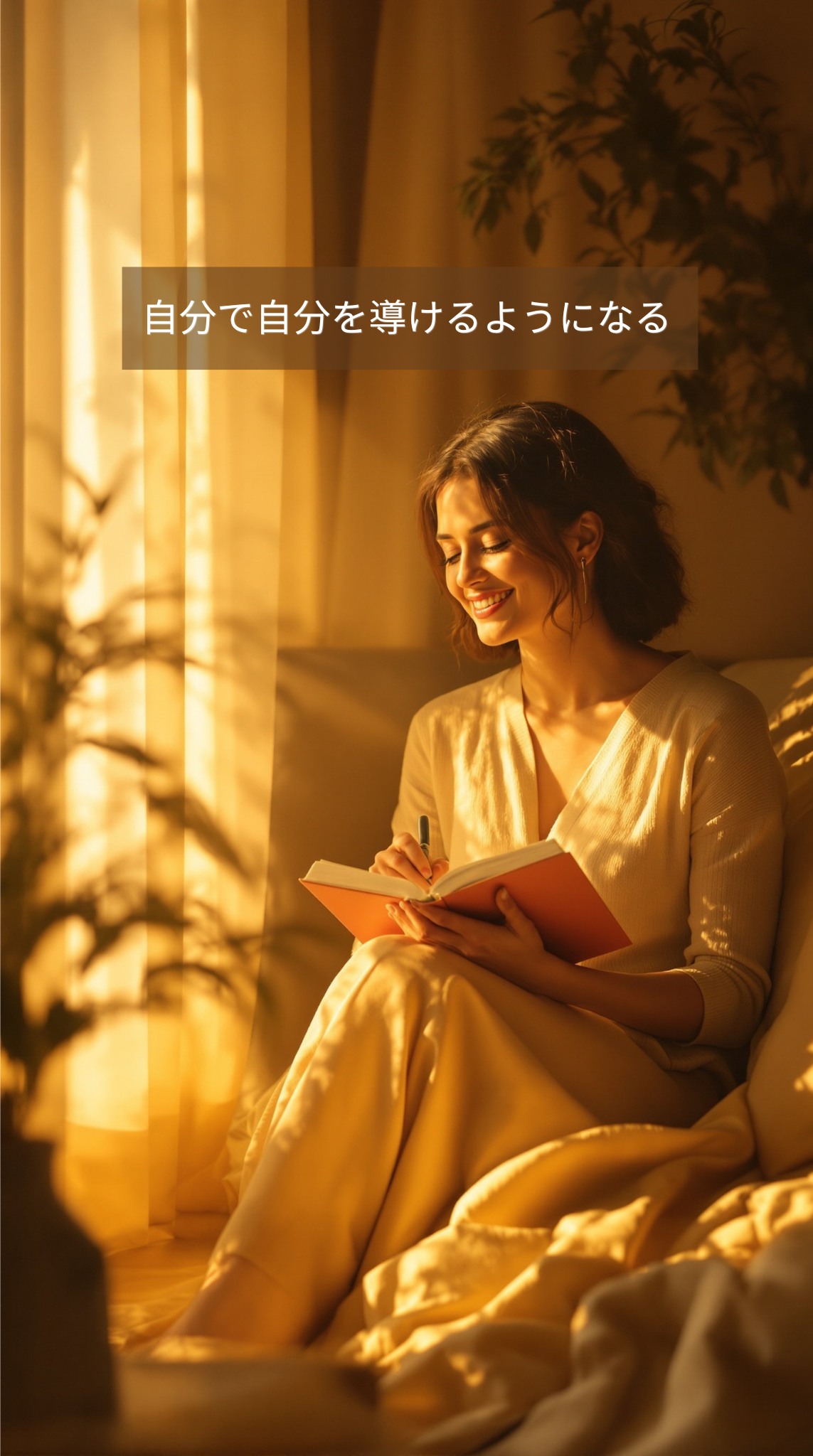 自分を導く力を得た女性